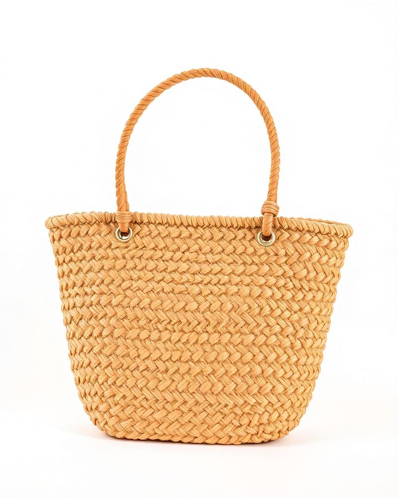 Woven Straw Tote