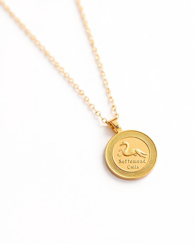 Gold Coin Pendant Necklace